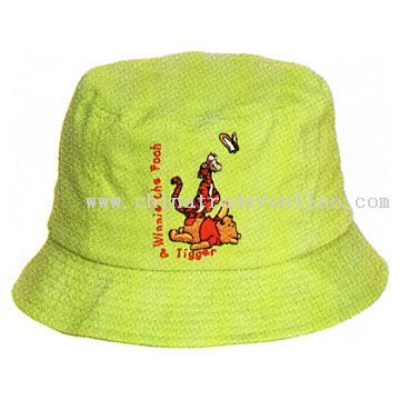 100% Cotton Children Fishing Cap